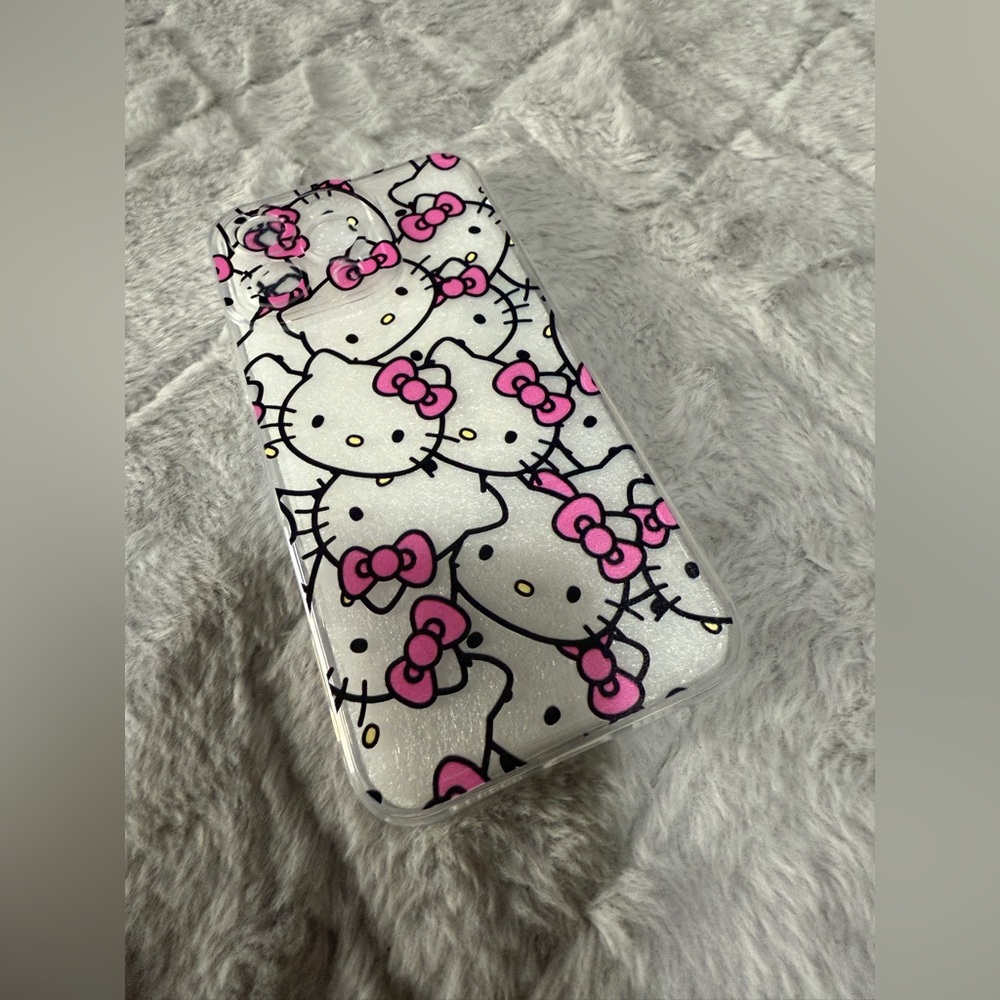 Cute Hello Kitty Face iPhone 16 Pro Max Case